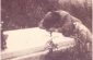 Bina y su madre Henia en la tumba de su padre. Después de la guerra, Henia trasladó el cuerpo de su esposo al cementerio judío de Sambir. © Archivo familiar personal