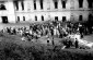 The Daugavpils Ghetto - The Barracks & Courtyard. ©Ghetto Fighters’ House