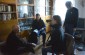 The Yahad team during an interview. ©Marija Sbrina/Yahad – In Unum