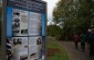 At the entrance to the Šķēde dunes memorial. ©Eva Saukane/Yahad - In Unum