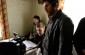 The Yahad team during an interview. ©Kate Kornberg/Yahad - In Unum