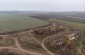 A drone view of the former confinement place, or ghetto, where hundreds of Jews from Bukovina were placed during the occupation period. © Les Kasyanov/Yahad-In Unum