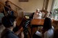The Yadad team during an interview. ©Jordi Lagoutte/Yahad - In Unum