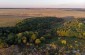 A drone view at the location of the mass grave where the bodies of the Jewish victims were buried. © Aleksey Kasyanov/Yahad-In Unum