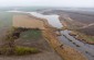 A drone view of the mass grave where dozens of deported Bukovina Jews were buried. © Les Kasyanov/Yahad-In Unum