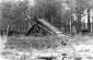 A ladder used to lift the bodies from the pit to burn them© www.yadvashem.org