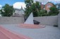 The memorial in the center of Bila Tserkva in memory of Jews murdered here during the war. © Les Kasyanov/Yahad - In Unum