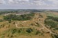 A drone view at the execution site located near the camp, known as Krasna Hora, where the inmates were executed on July 16, 1942. © Les Kasyanov/Yahad-In Unum