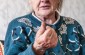 Antonina B., born in 1929: "There were many Jews in Sławatycze before the war. They were all specialists in something. My friend Rajca’s father repaired roofs. My father sometimes worked with him." ©Les Kasyanov/Yahad - In Unum