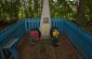 The tomb of Basia Malk, wife of the Red Army officer and member of Komsomol who was hung on the central square by Germans on November 7, 1941. © Rita Villanueva/Yahad - In Unum