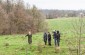 The Yahad team at the burial place. ©Les Kasyanov/Yahad - In Unum