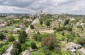 Drone view of the execution site, orthodox cemetery, and famous orthodox monastery. ©Les Kasyanov/Yahad – In Unum