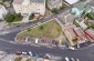 A drone view at the ghetto area where the Jews were confined from September 1941 until the liberation. ©Les Kasyanov/Yahad - In Unum