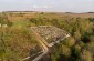 A drone view of the Jewish cemetery in Dzhuryn. © Les Kasyanov/Yahad-In Unum -In Unum