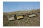 An abandoned Jewish cemetery with some burial stones © Guillaume Ribot - Yahad-In Unum