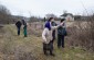 The Yahad team with Olha P. visiting the execution sites. ©Les Kasyanov/Yahad - In Unum