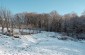 The execution site. According to the two witnesses interviewed by Yahad, the Jews were shot in the forest. Today, there is a house at this location, but the pit is in the garden of the house and protrudes slightly over the fence. ©Les Kasyanov/Yahad - In