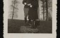 1941. Naftali Saleschütz poses with his girlfriend, Rozia Susskind, on a tree stump in the Kolbuszowa ghetto. ©Photo Credit: United States Holocaust Memorial Museum, courtesy of Norman Salsitz