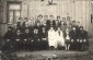 A group photograph from a wedding in Alsėdžiai. ©Yad Vashem