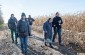 The Yahad team on the way to the execution site. ©Les Kasyanov/Yahad - In Unum.