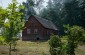 One of the three former synagogues of Varakļāni still stands in its original condition, with the exception of the roof. This single-story wooden building is located adjacent to the Jewish cemetery. ©Jordi Lagoutte/Yahad - In Unum