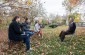 The Yahad team during an interview with a local witness. ©Les Kasyanov/Yahad - In Unum.