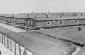 A view of the barracks from a watch tower in Majdanek. © United States Holocaust Memorial Museum, courtesy of Panstwowe Muzeum na Majdanku)