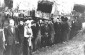 Jews in Brody detained by German Nazis and awaiting deportation, 1942-1943 ©USHMM Photo Archives