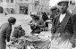 A marketplace in the Jewish ghetto of Tarnow, Poland © Yad Vashem Photo archives