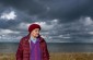 Lilija,I., born in 1934, at the execution site at the Šķēde dunes. ©Eva Saukane/Yahad - In Unum