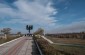 A nine-foot menorah and memorial beside the highway at the site of Drobytskyi Yar. ©Les Kasyanov/Yahad – In Unum