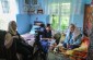 The Yahad team during an interview in Kuzmyn, 2021 ©Les Kasyanov/Yahad – In Unum