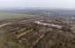 A drone view at the mass grave where hundreds of Jews from Bukovina and Bessarabia were buried. © Les Kasyanov/Yahad-In Unum