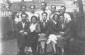 Mordechai Fuerman - Reshafi, an emissary from Palestine,  meeting with the steering committee of the pioneering training commune (kibbutz hachshara) in Nepolokivtsi, 1934© בית לוחמי הגטאות Ghetto Fighters House Archives