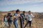 Yahad’s team with a witness on the way to the mass grave. ©Les Kasyanov/Yahad-In Unum