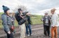 The Yahad team on during an interview at the execution site. ©Les Kasyanov/Yahad - In Unum.