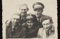 Group portrait of Jewish policemen in the Kolbuszowa ghetto. From the left: Mendel Dreingel, Izak Silber and Efraim Brodt; standing are: Jozek Lampel and Mendel Bilfeld. ©Photo Credit: United States Holocaust Memorial Museum, courtesy of Norman Salsitz